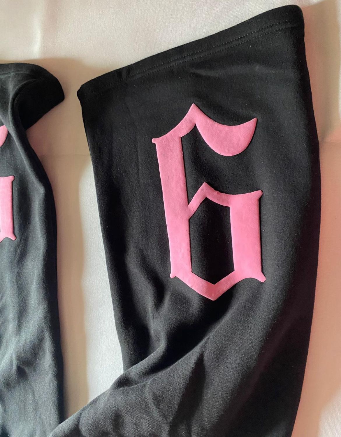 Pantaloni Tuta Baggy Neri e Rosa CTS