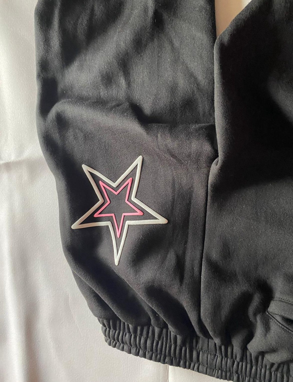 Pantaloni Tuta Baggy Neri e Rosa CTS